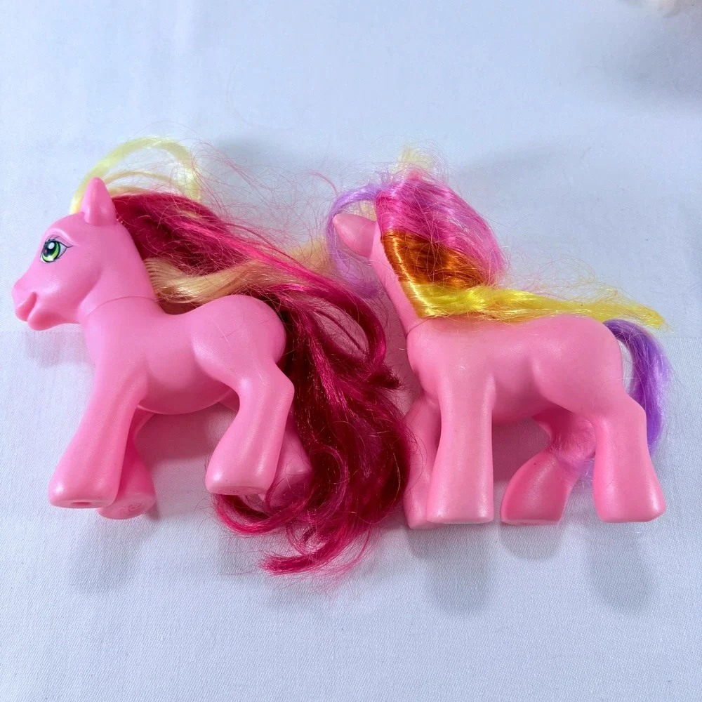 My Little Pony G3 Pink Hasbro 2002-2006 Butterpop Tea Leaf Swirlypop 3 Figures